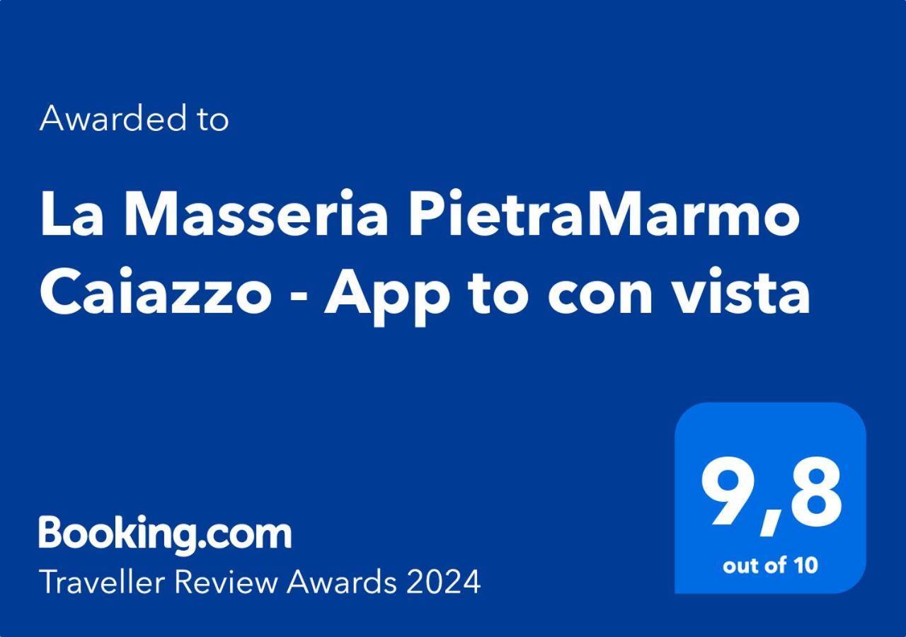 La Masseria Pietramarmo Caiazzo - App To Con Vista Exteriér fotografie